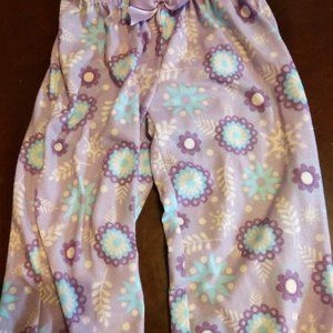 DISNEY GIRLS SNOWFLAKE PAJAMA BOTTOMS